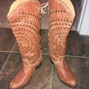 Frye cowboy boots